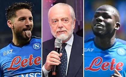 Ντε Λαουρέντις για Μέρτενς, Κουλιμπαλί: «Να δούμε αν θα επιλέξουν τη Νάπολι ή τα άθλια χρήματα»