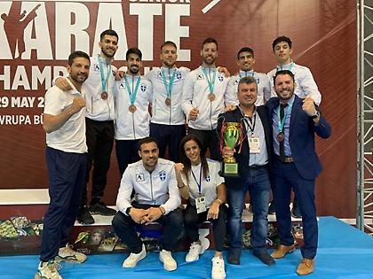 Θρίαμβος με την 5η θέση της Ελλάδας στο καράτε ανάμεσα σε 45 χώρες