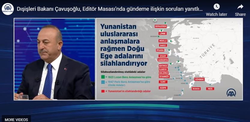 Τσαβούσογλου: Tέλος στο Συμβούλιο Συνεργασίας με Ελλάδα