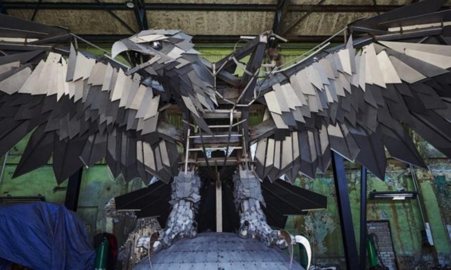 Το πρώτο μήνυμα του δημιουργού του αετού από την «Αγια-Σοφιά OPAP Arena»