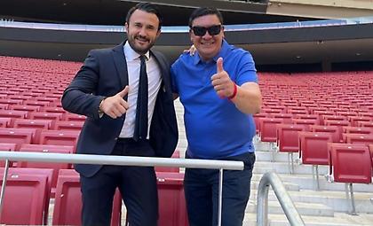 Μίλησαν για παίκτες και φιλικό με την Ατλέτικο οι Καρυπίδης-Μπούργος