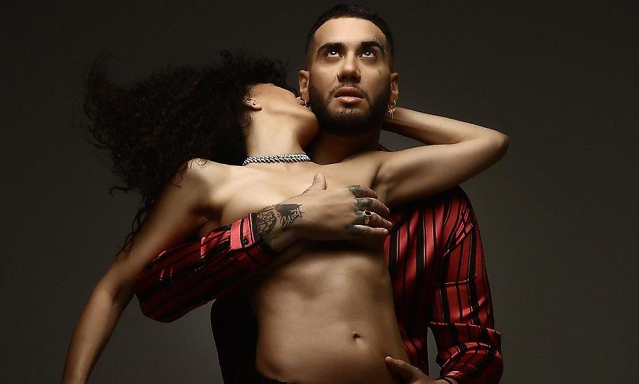 Mente Fuerte και Μαρία Σολωμού αγκαλιά στο εξώφυλλο του νέου δίσκου του τράπερ