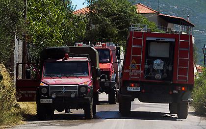Φωτιά στην Άνω Γλυφάδα