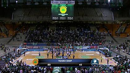 Τα highlights της νίκης του Παναθηναϊκού επί της Λάρισας