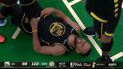 Αγωνία για Κάρι στους Γουόριορς - Αποχώρησε τραυματίας από το Game 3!