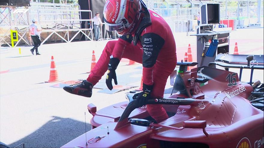 Ferrari: Εκτός αγώνα στον 20ο γύρο ο Λεκλέρ