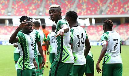 Η Νιγηρία διέλυσε 10-0 το Σάο Τόμε και Πρινσίπε - Καρέ από τον Οσιμέν