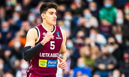 Πιο βελτιωμένος παίκτης του λιθουανικού πρωταθλήματος ο Καλαϊτζάκης