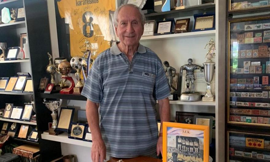 Η νέα δωρεά του Καραφέσκου στο μουσείο της ΑΕΚ