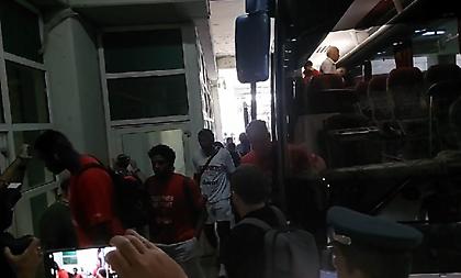 Έφτασε ΟΑΚΑ με Ζαν-Σαρλ και χωρίς προβλήματα ο Ολυμπιακός