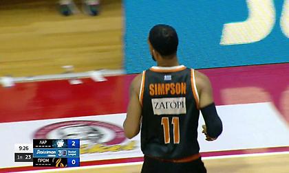 Πήρε… φωτιά ο Προμηθέας στην πρώτη περίοδο με 6/7 τρίποντα!