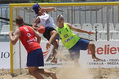 Eλληνογερμανικές «μάχες» στο Παγκόσμιο του Beach Handball