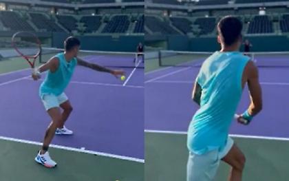 Ο Ντιμπάλα νίκησε τον Κορέα στο τένις και πανηγύριζε σαν τρελός!