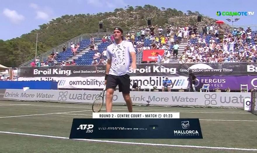 Ιβάσκα-Τσιτσιπάς: Τα στιγμιότυπα της αναμέτρησης