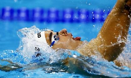 Στον τελικό των 50μ. ύπτιο με πανελλήνιο ρεκόρ ο Χρήστου!