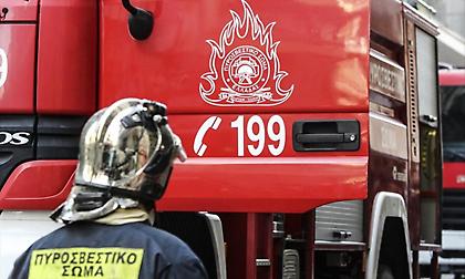 Φωτιά στον Αλμυρό Βόλου