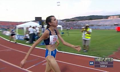 Πρώτη η 18χρονη Κάσσου στα 5.000μ.
