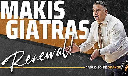 Στον πάγκο του Προμηθέα και τη νέα σεζόν ο Γιατράς