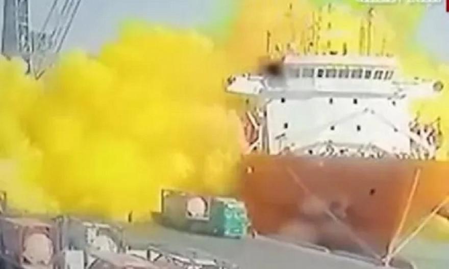 Ιορδανία: 10 νεκροί από διαρροή τοξικού αερίου σε πλοίο!