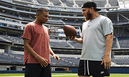 Δοκίμασε την τύχη του στο American Football ο Εμπαπέ!
