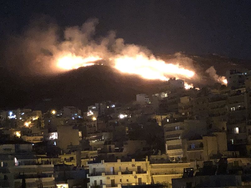 Οριοθετημένη η φωτιά στο Σχιστό Κορυδαλλού