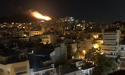 Οριοθετημένη η φωτιά στο Σχιστό Κορυδαλλού - Αποκαταστάθηκε η κυκλοφορία των οχημάτων