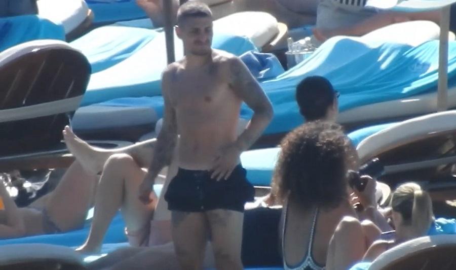 Στη Μύκονο ο Βεράτι με την εντυπωσιακή σύζυγό του, μετά τις δύσκολες στιγμές στην Ίμπιζα