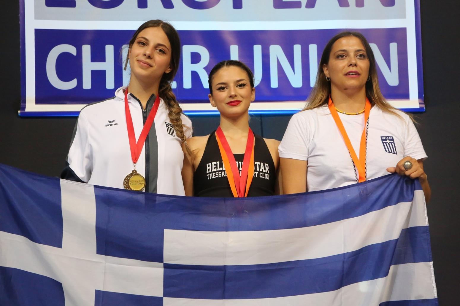 Ευρωπαϊκό Πρωτάθλημα Cheerleading: 4 ελληνικά μετάλλια