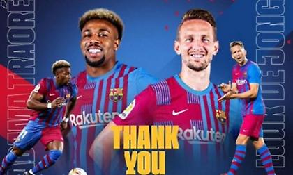 «Αποχαιρέτησε» Τραορέ, Λουκ Ντε Γιονγκ η Μπαρτσελόνα