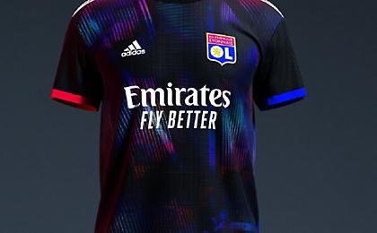 Άκρως εντυπωσιακή η τρίτη φανέλα της Λιόν!