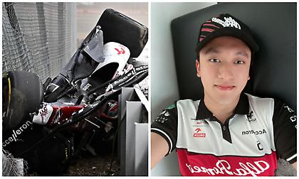 Ζου μετά το ατύχημα: «Το halo με έσωσε»