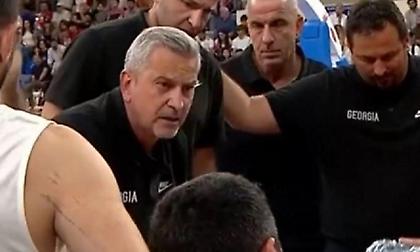 «Under! Under! Όχι αλλαγές»: Απίστευτο ξέσπασμα Ζούρου σε τάιμ άουτ της Γεωργίας!