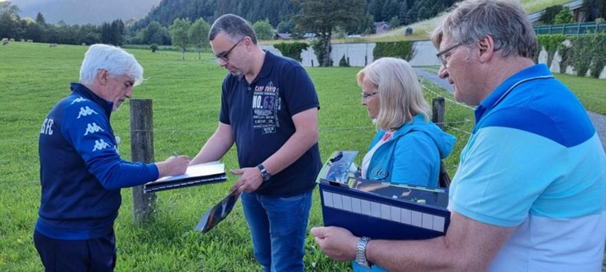 Γιοβάνοβιτς: Ζευγάρι στην Αυστρία ήθελε αυτόγραφα