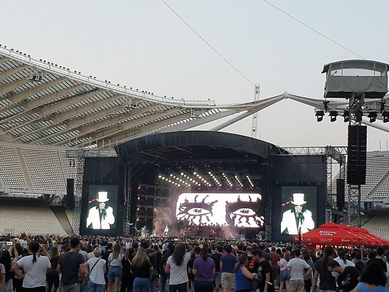 Ιστορική ροκ βραδιά στο OAKA - Scorpions και Alice Cooper ξεσήκωσαν τους 30.000 θεατές