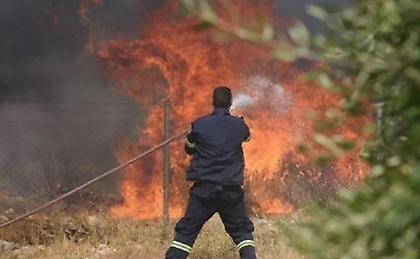 Φωτιά στα Γεράνεια Όρη