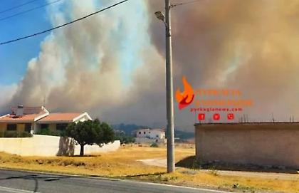 Στυλιανίδης για φωτιά στη Φέριζα: Ήταν δύσκολη πυρκαγιά, αλλά ευτυχώς την προλάβαμε