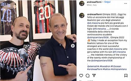 Αυτό δεν το περιμέναμε: Ο Μεσίνα έκανε τατού το πρωτάθλημα της Μιλάνο