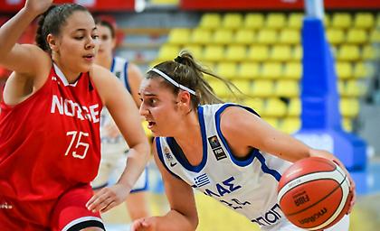 Η Εθνική Νέων Γυναικών επικράτησε της Νορβηγίας και αξιώνει την 5η θέση στο Ευρωμπάσκετ U20 Β'