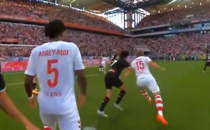 Φοβερά πλάνα μέσα από το γήπεδο: Παίκτες της Κολωνίας φόρεσαν κάμερες σώματος στο ματς με τη Μίλαν!