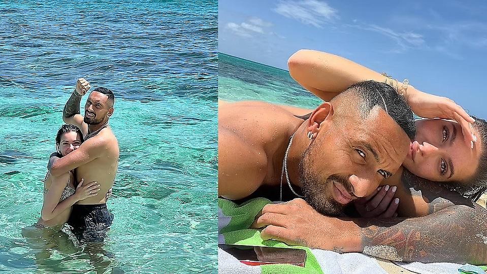 Οι διακοπές του Κύργιου με την εντυπωσιακή του σύντροφο στις Μπαχάμες