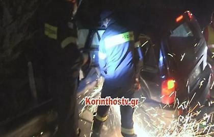 Τραγωδία στην Κόρινθο: Σοβαρό τροχαίο στην Αθηνών-Τρίπολης -Δύο νεαροί νεκροί
