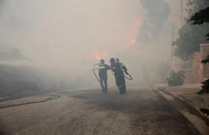 Φωτιά στην Πεντέλη: Έκκληση στους πολίτες να μην εγκαταλείπουν τα ζώα τους