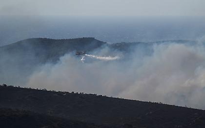 Φωτιά - Πεντέλη: Έως και 400 χιλιόμετρα μακριά έφτασε ο καπνός – Δορυφορική εικόνα