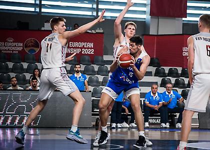 Βαριά ήττα από το Βέλγιο και εκτός οκτάδας η Εθνική Νέων