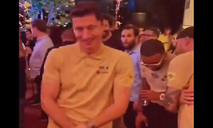 Ο έξαλλος χορός του Λεβαντόφσκι σε κλαμπ στο Μαϊάμι