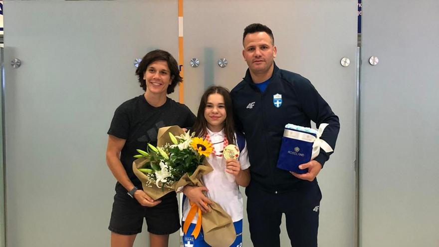 Εφτασε στην Αθήνα η πρωταθλήτρια Ευρώπης Μαρία Γκίκα