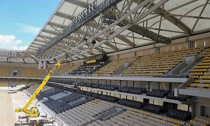 Στην «Αγια-Σοφιά - Opap Arena» ο Μελισσανίδης: Οι οδηγίες και η έμφαση στις σουίτες