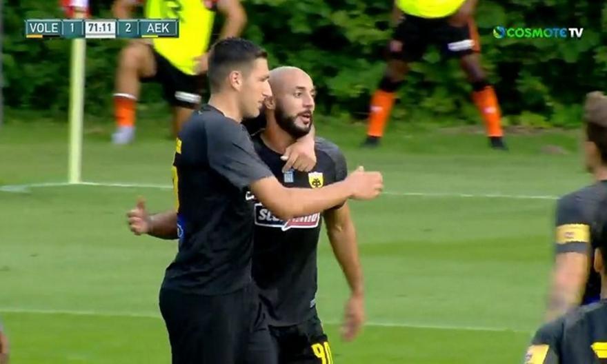 Με πέναλτι του Κοσίδη το 2-1 για την ΑΕΚ