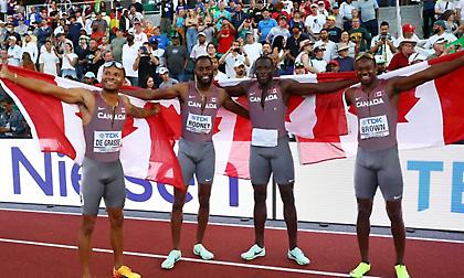 Καναδάς στους Άνδρες και ΗΠΑ στις Γυναίκες θριάμβευσαν στα 4x100
