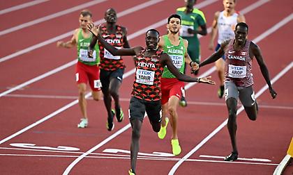 Πρώτος ο Κενυάτης Εμάνουελ Κόριρ στα 800μ.